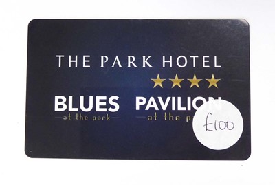 Lot 224 - The Park Hotel (x1) - Total face value £100