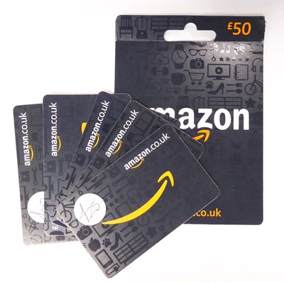 Lot 261 - Amazon (x6) - Total face value £225