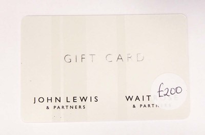 Lot 268 - John Lewis (x1) - Total face value £200