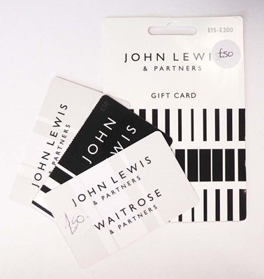 Lot 273 - John Lewis (x4) - Total face value £200