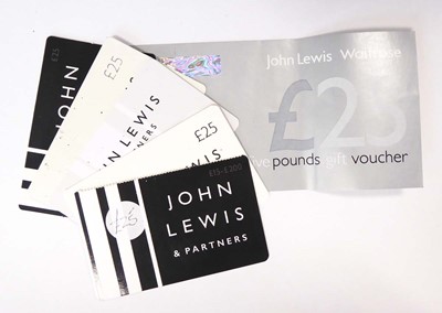 Lot 275 - John Lewis (x6) - Total face value £150