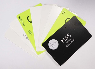 Lot 325 - Marks & Spencer (x8) - Total face value £200