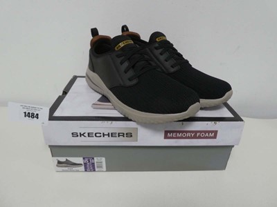 Lot 1484 - Boxed pair of men's Skechers Delson trainers...