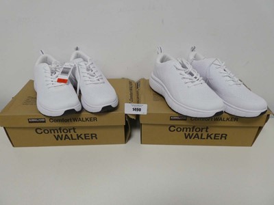 Lot 1490 - 2 boxed pairs of men's Kirkland Comfort Walker...