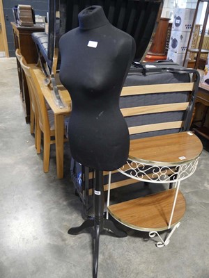 Lot 1564 - Mannequin on black stand