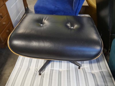 Lot 1581 - Reproduction Eames-type bentwood foot stool...