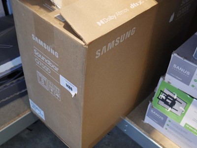 Lot 1486 - Boxed Samsung sound system (Q700D)