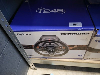 Lot 1491 - Boxed PlayStation Thrustmaster T248 gaming...