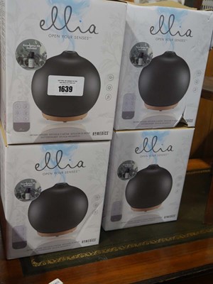 Lot 1639 - 4 boxed Ellia diffusers