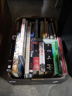 Lot 1647 - Crate of war themed books