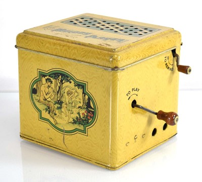 Lot 54 - A 'Melody Player' mechanical music box