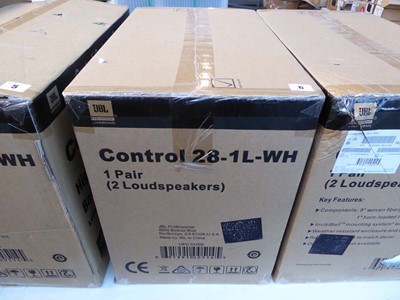 Lot 6 - JBL Professional by Harmon Control 28-1L-WH...