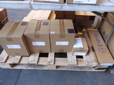 Lot 53 - Pallet of assorted Extron accessories...