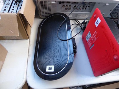 Lot 80 - Jabra Speak 810 table speaker with cable and...