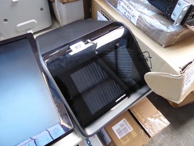 Lot 82 - Crestron table speaker with monitor, part...