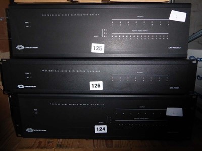 Lot 126 - Crestron CNX-PAD8A Professional Audio...