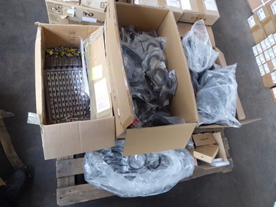 Lot 142 - Pallet of assorted cables, connectors,...