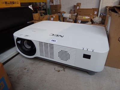 Lot 181 - NEC P502HL DLP projector