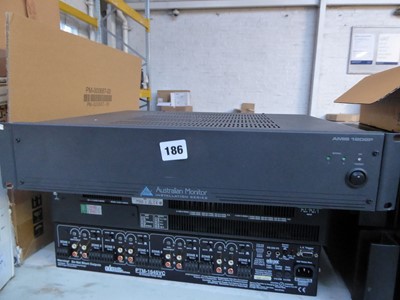 Lot 186 - Australian monitor insulation series AM1S...