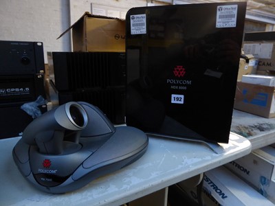 Lot 192 - Polycom HDX 8000 HDPal unit with Polycom VSX...