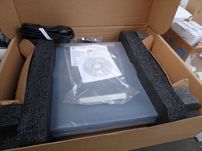 Lot 196 - Polycom C12 sound structure unit in box with...