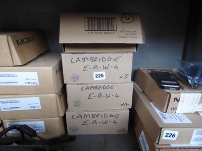 Lot 225 - Four boxes of Cambridge Sound Management QT...