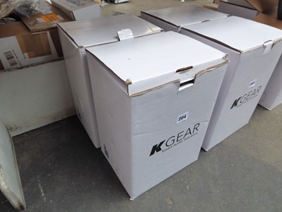 Lot 204 - Two boxed K Gear GF6 6" passive 40w 80...