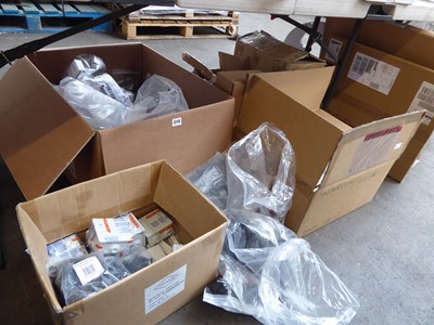 Lot 210 - Five various boxes of various connectors,...