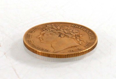 Lot 983 - A George IV sovereign dated 1824