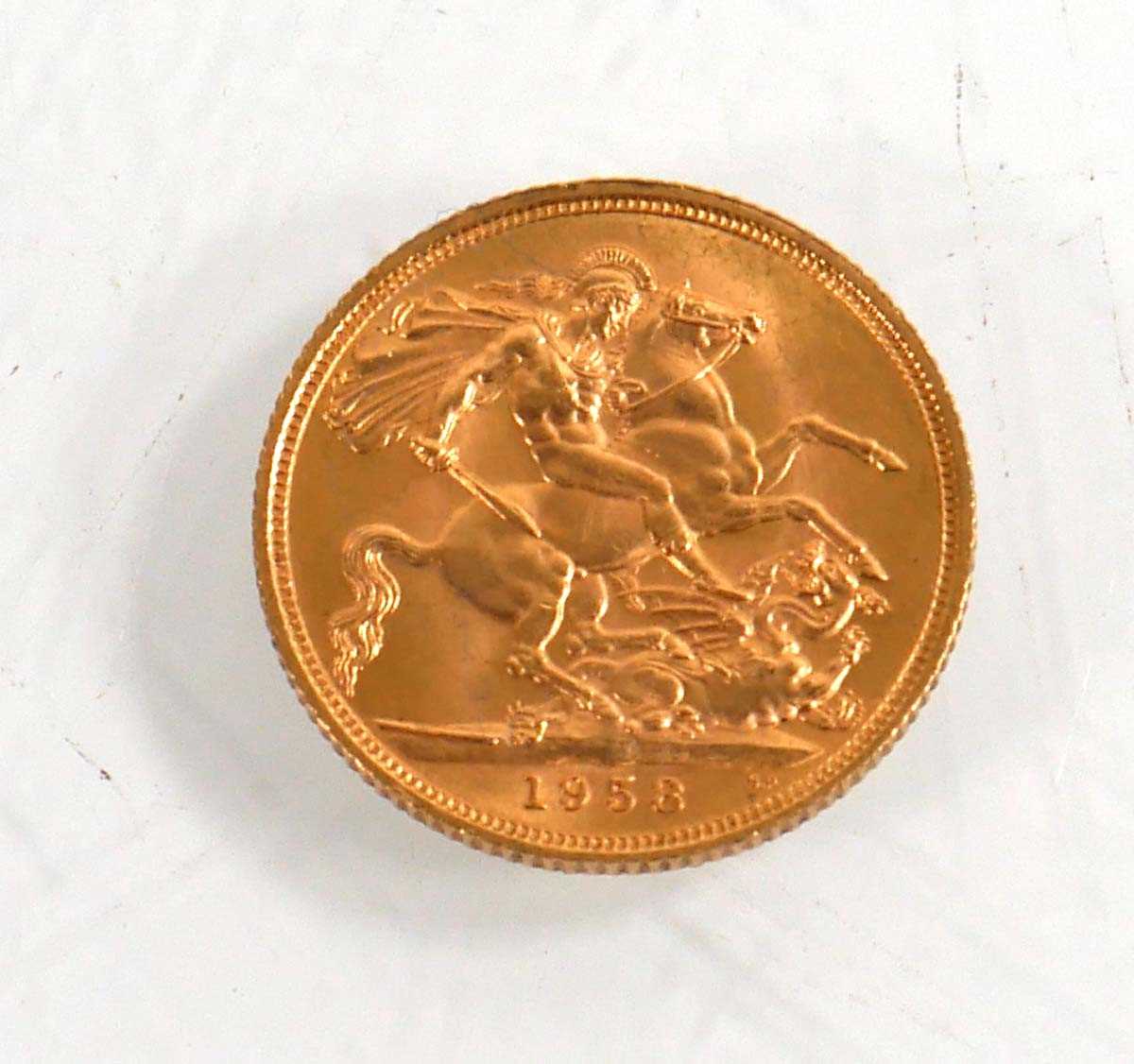 Lot 987 - A sovereign dated 1958