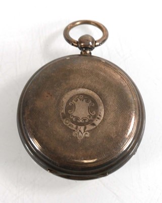 Lot 468 - A Victorian silver open face pocket watch by A....