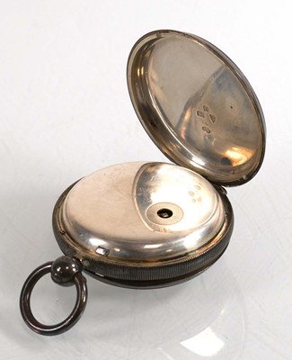 Lot 471 - A Victorian silver open face pocket watch, the...