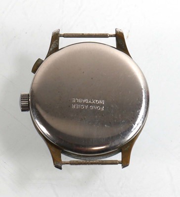 Lot 403 - A gentleman's stainless steel 'Cronometro'...