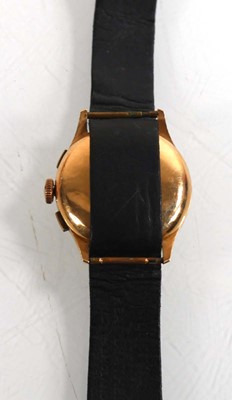 Lot 405 - A gentleman's 18ct yellow gold wristwatch by...