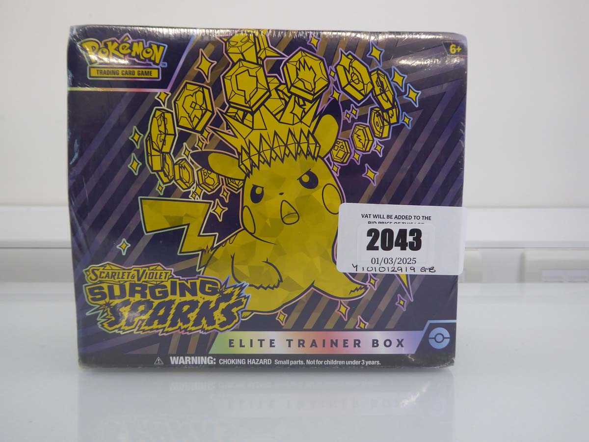 Lot Pokémon Surging Sparks Elite Trainer box