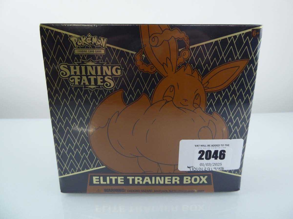 Lot Pokémon Shining Fates Elite Trainer box