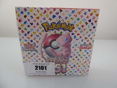 Lot Pokémon Scarlet & Violet 151 Japanese Booster box