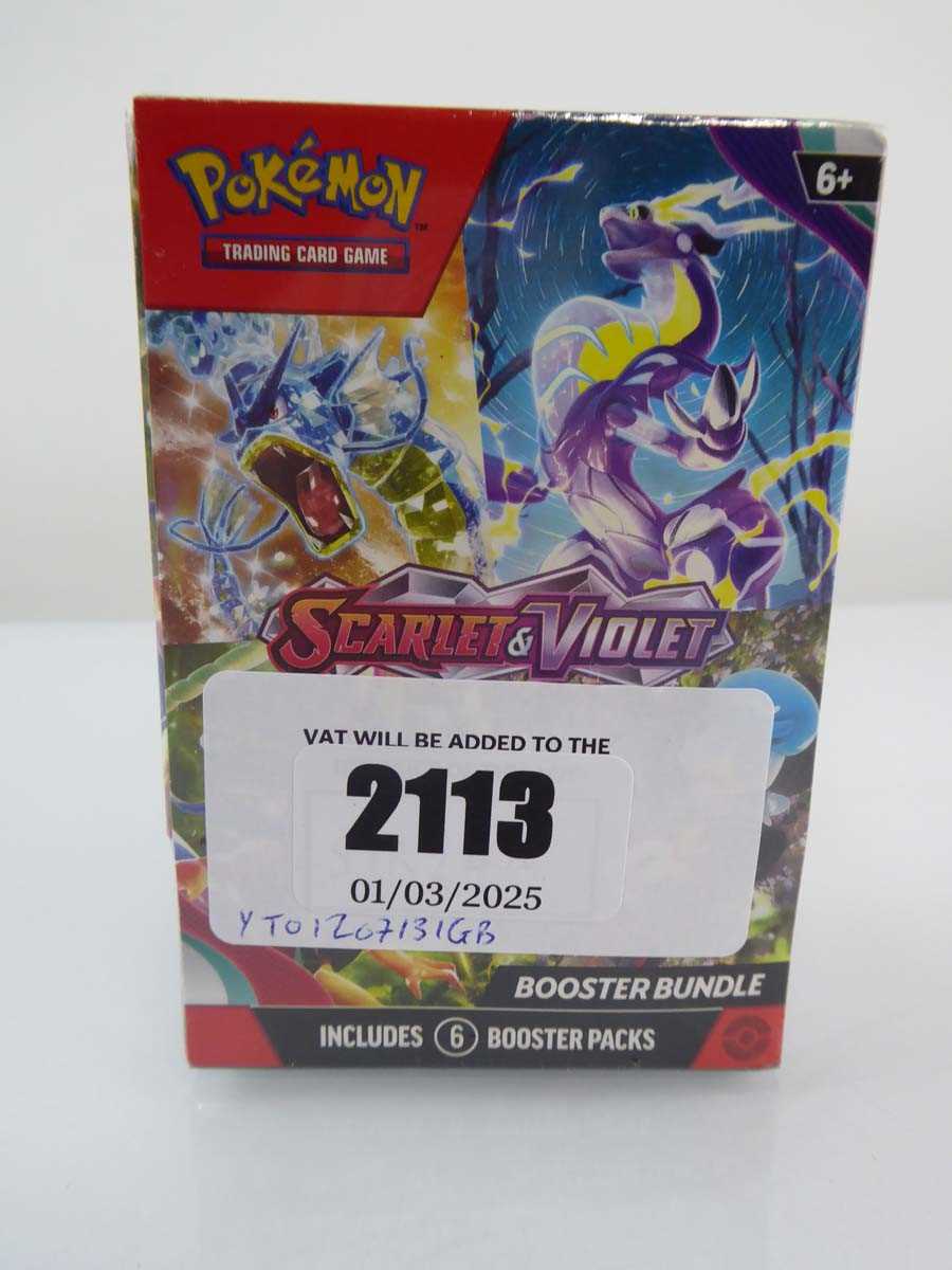 Lot Pokémon Scarlet & Violet Paldea Booster Bundle...