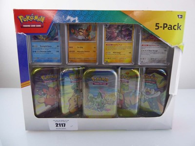 Lot Pokémon Paldea Friends Mini Tin Bundle box