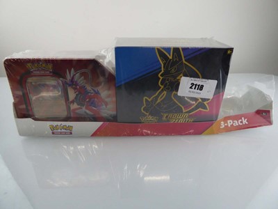 Lot Pokémon Crown Zenith Elite Trainer Box,...