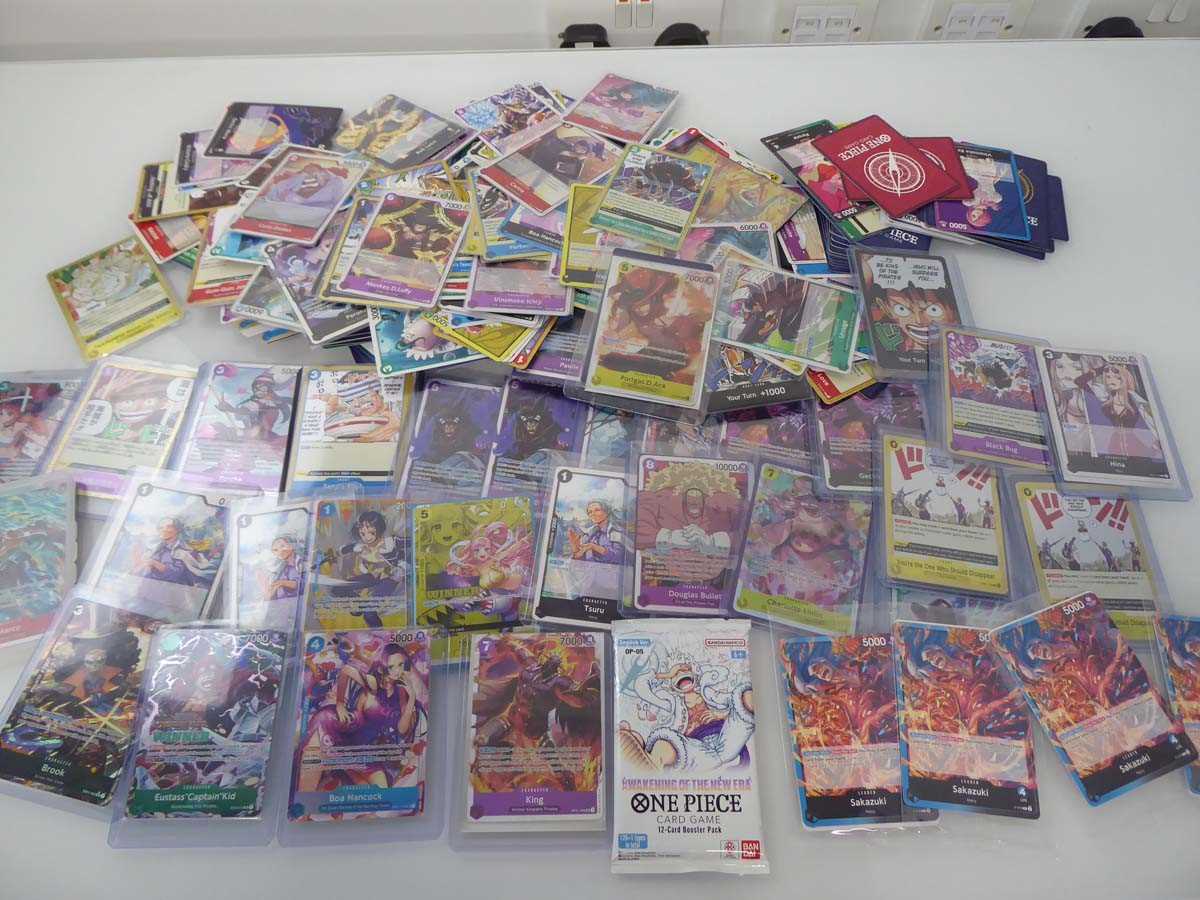 Lot Qty of One Piece Trading Cards to include...