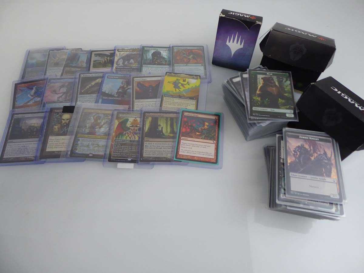 Lot Qty of Top Loaded/Sleaved Magic the Gathering...