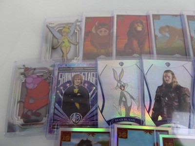 Lot Qty of Topps Chrome Disney Trading Cards to...