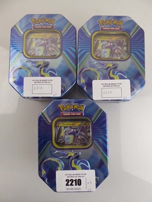 Lot x3 Pokemon Paldea Legends Tins