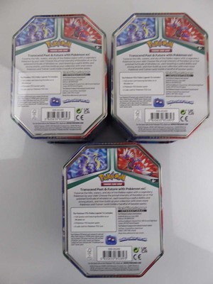 Lot x3 Pokemon Paldea Legends Tins