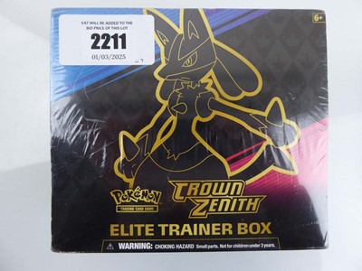 Lot Pokemon Crown Zenith Elite Trainer Box