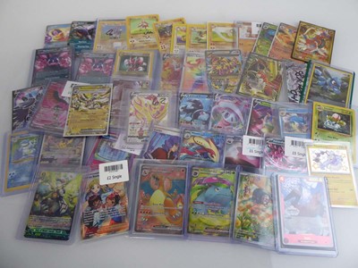 Lot Qty of Top Loaded Pokemon Cards to include...