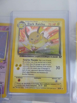 Lot Qty of Top Loaded Pokemon Cards to include Lt...