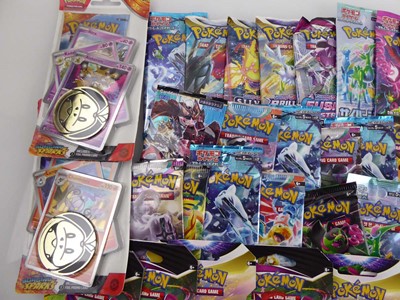 Lot Approx 56 English/Japanese Pokemon Booster...