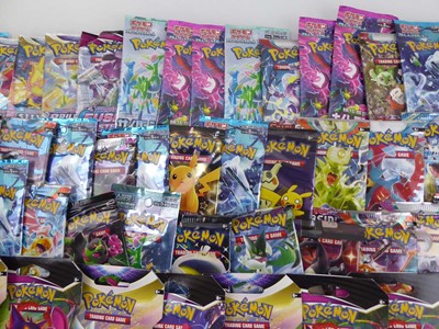 Lot Approx 56 English/Japanese Pokemon Booster...